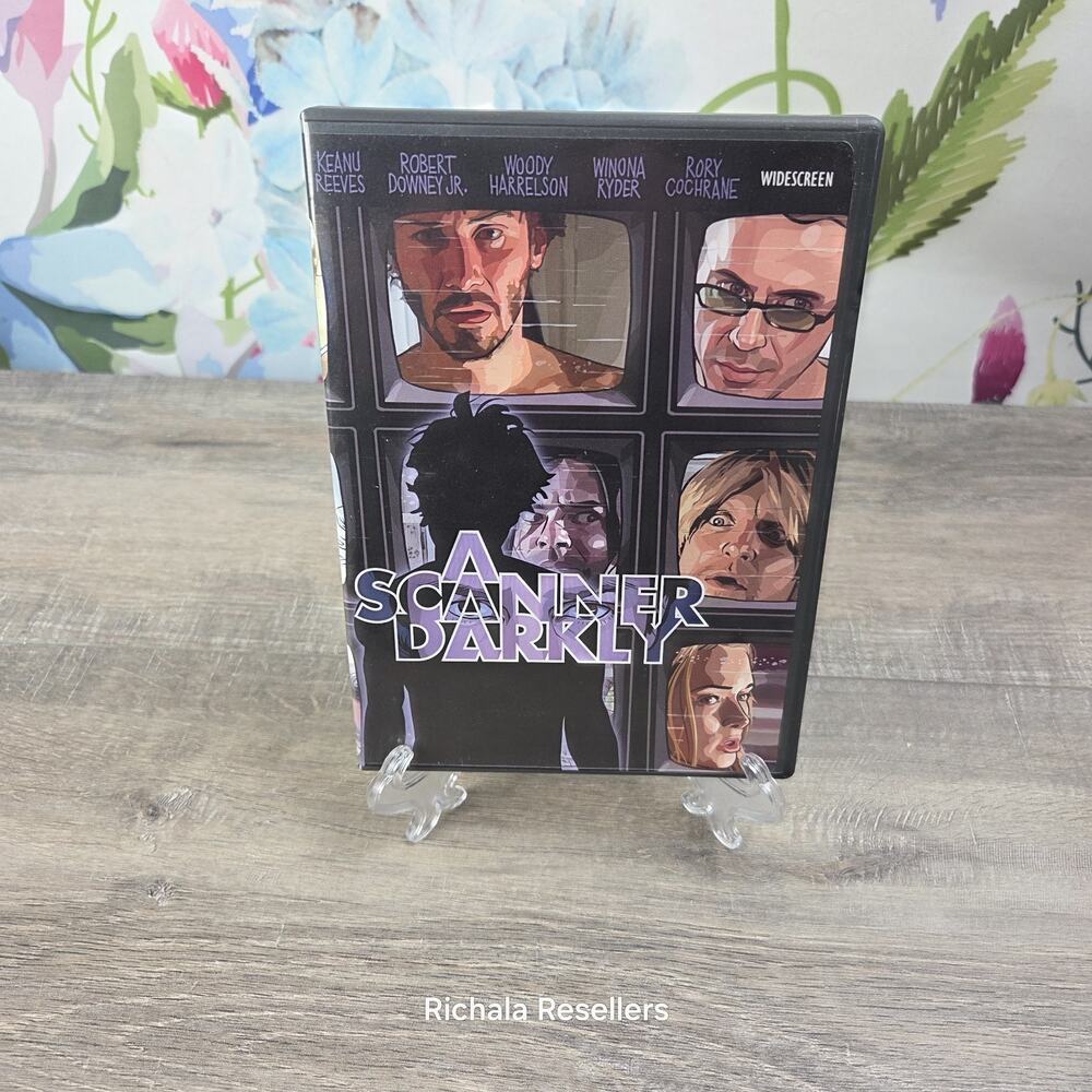 A Scanner Darkly (DVD, 2006) Keanu Reeves Robert Downey Jr. Woody Harrelson